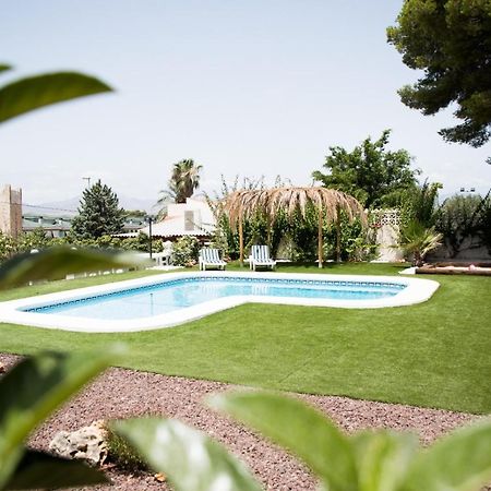 Family Villa In Alicante, Saltwater Pool, Ac And Bbq Exterior photo